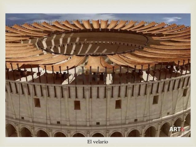 Resultado de imagen para velarias en circos romanos