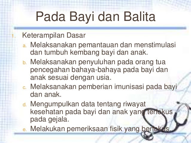 Ulasan Pemantauan Tumbuh Kembang Bayi Dan Balita