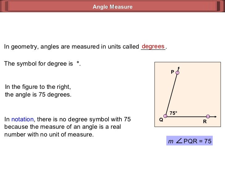 Angle Measure (Geometry 3_2)