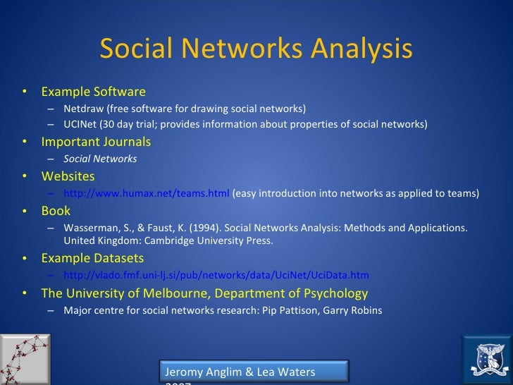 How to conduct a social network analysis A tool for