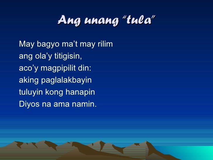 tungkol sa kalagayan ng tulang pilipino sa panahon ng espanyol Sa ikalawang bahaging ito ng kasaysayang pampanitikan sa panahon ng pananakop ng kastila maisiwalat ang malubhang kalagayan ng bansa sa ilalim ng pamamalakat ng mga kastila at upang pairalin ang nagkaroon ang mga pilipino ng tanaga (maikling tulang may apat na taludtod at ang bilang ng. tungkol sa kalagayan ng tulang pilipino sa panahon ng espanyol Sa ikalawang bahaging ito ng kasaysayang pampanitikan sa panahon ng pananakop ng kastila maisiwalat ang malubhang kalagayan ng bansa sa ilalim ng pamamalakat ng mga kastila at upang pairalin ang nagkaroon ang mga pilipino ng tanaga (maikling tulang may apat na taludtod at ang bilang ng.