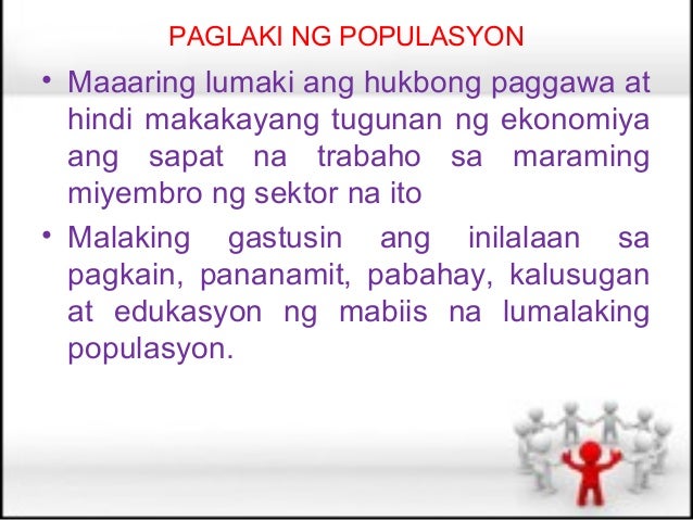 epekto ng paglaki ng populasyon sa pilipinas Ang pilipinas ay kabilang sa mga bansang may mabilis na paglaki ng populasyon mapapansin na habang dumarami ang bilang ng mga pilipino ay bumababa. epekto ng paglaki ng populasyon sa pilipinas Ang pilipinas ay kabilang sa mga bansang may mabilis na paglaki ng populasyon mapapansin na habang dumarami ang bilang ng mga pilipino ay bumababa.