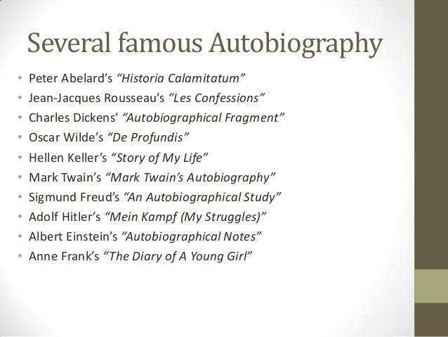Famous person essay