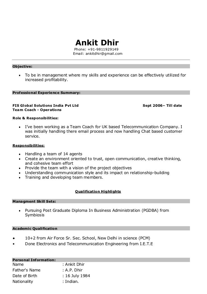 Do 178b resume