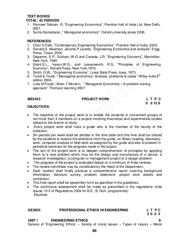 anna university syllabus books