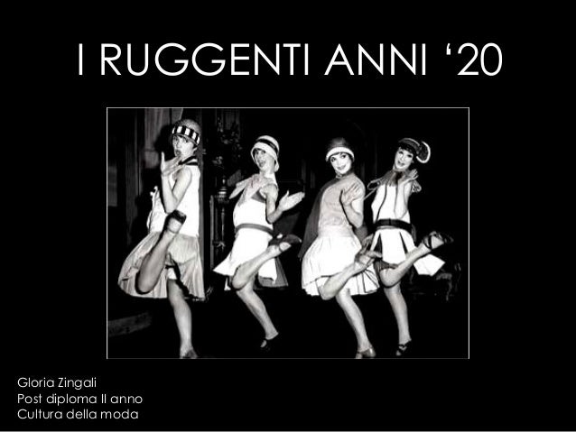 L Art Seguita Negli Anni 20 Gli anni 20