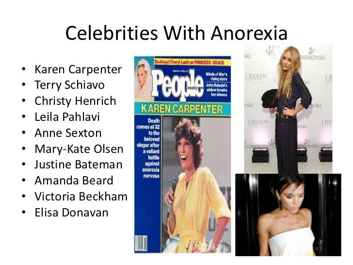 case study april anorexia nervosa Objective: although there have been many studies of the outcome of anorexia nervosa, methodological weaknesses limit their interpretation the authors used a case-control design to try to improve knowledge about the outcome of anorexia nervosa method: all new female patients referred to an eating disorders service between jan 1, 1981, and dec 31, 1984, who had probable or definite anorexia. case study april anorexia nervosa Objective: although there have been many studies of the outcome of anorexia nervosa, methodological weaknesses limit their interpretation the authors used a case-control design to try to improve knowledge about the outcome of anorexia nervosa method: all new female patients referred to an eating disorders service between jan 1, 1981, and dec 31, 1984, who had probable or definite anorexia.