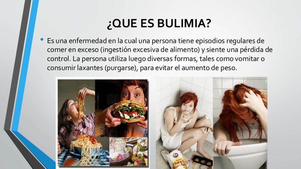 Como saber si una persona tiene bulimia