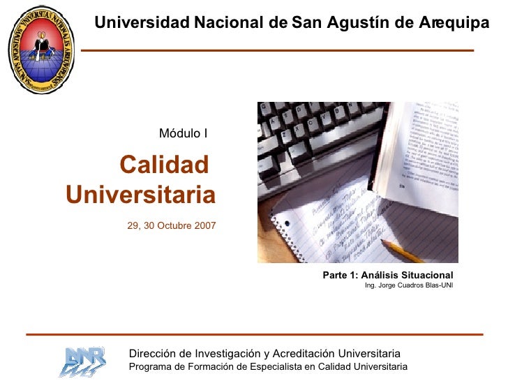 EDUCACION SUPERIOR CALIDAD educacion superior calidad: