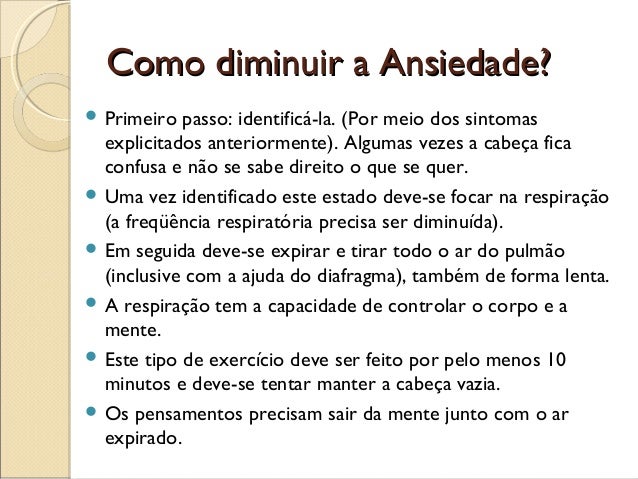 Resultado de imagem para COMPREENDENDO OS MECANISMOS DA ANSIEDADE