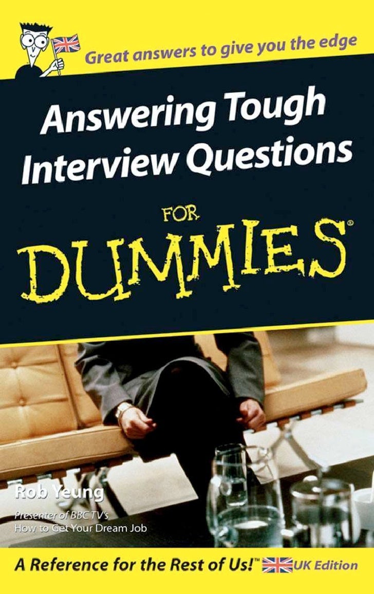 Answering Tough Interview Questions Answering Tough Interview Questions