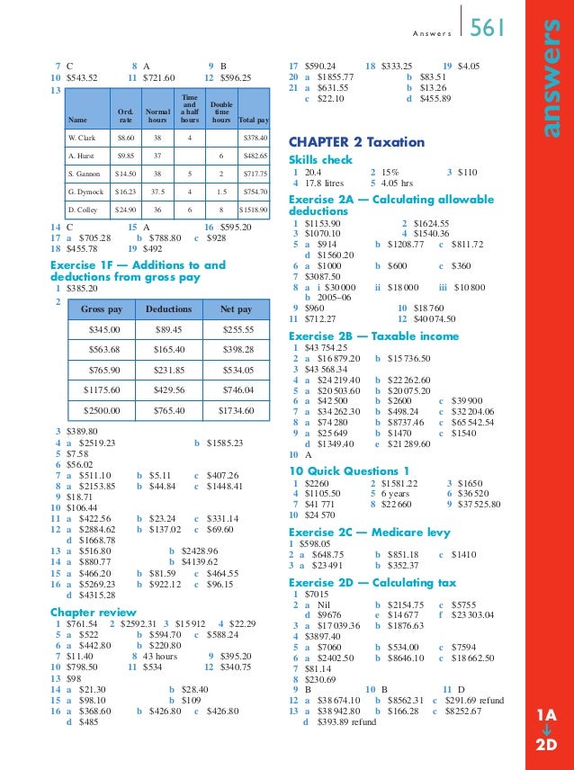 Maths A Textbook Answers