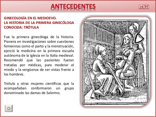 Antecedentes de la ginecoobstetricia