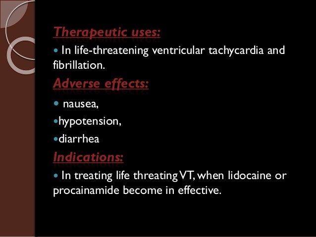 Antiarrhythmic drugs Antiarrhythmic drugs