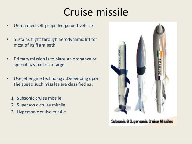 Differenza Tra Missile Balistico E Da Crociera