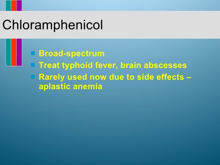 Chloramphenicol Dosage For Typhoid