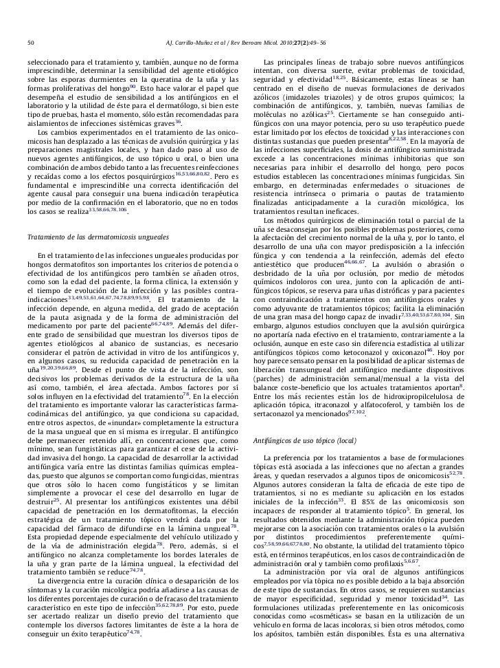 El hongo de las uñas en los pies el tratamiento los preparados baratos