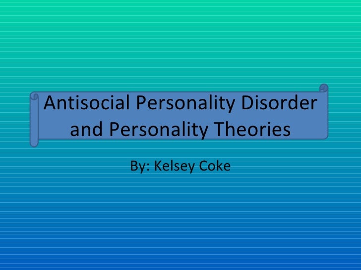 Antisocial personality disorder