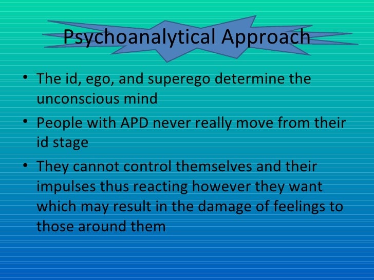 antisocial personality disorder research paper Running head: antisocial personality disorder antisocial personality disorder (name) (school) abstract antisocial personality disorder is defined by the dsm-iv based on a variety of criteria, including the failure to conform with social norms, deceitfulness, reckless disregard for the safety of others, repeated physical fights, and similar other qualities. antisocial personality disorder research paper Running head: antisocial personality disorder antisocial personality disorder (name) (school) abstract antisocial personality disorder is defined by the dsm-iv based on a variety of criteria, including the failure to conform with social norms, deceitfulness, reckless disregard for the safety of others, repeated physical fights, and similar other qualities.