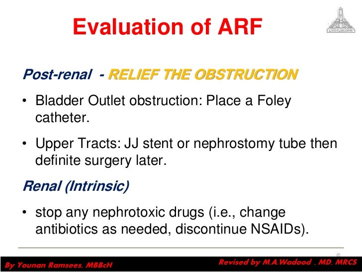 Acute Renal Failure Dialysis warning signs