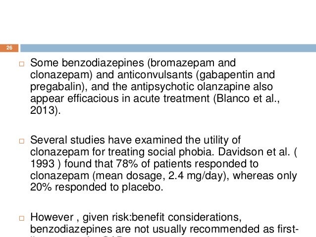 Olanzapine For Social Anxiety