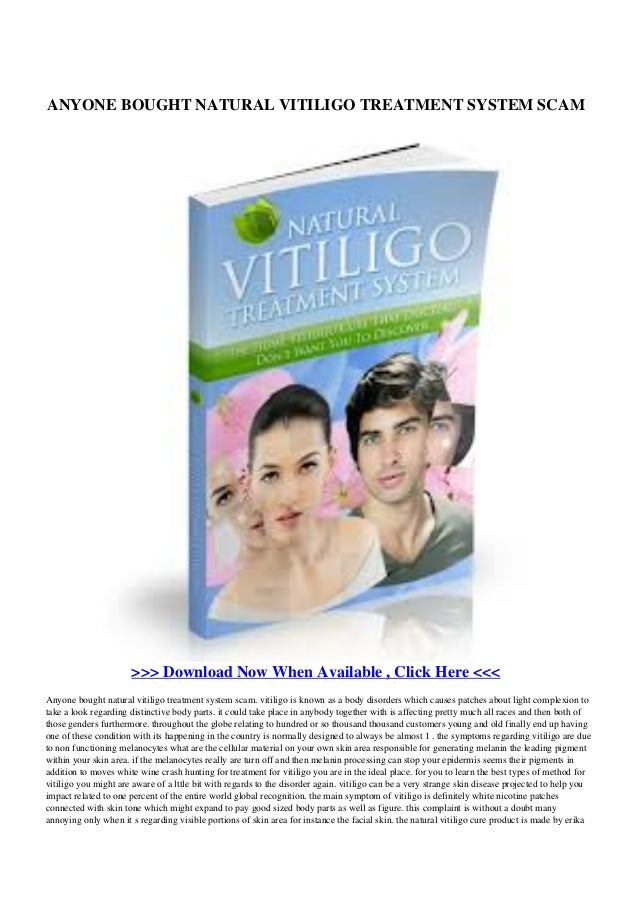 natural vitiligo treatment system pdf free