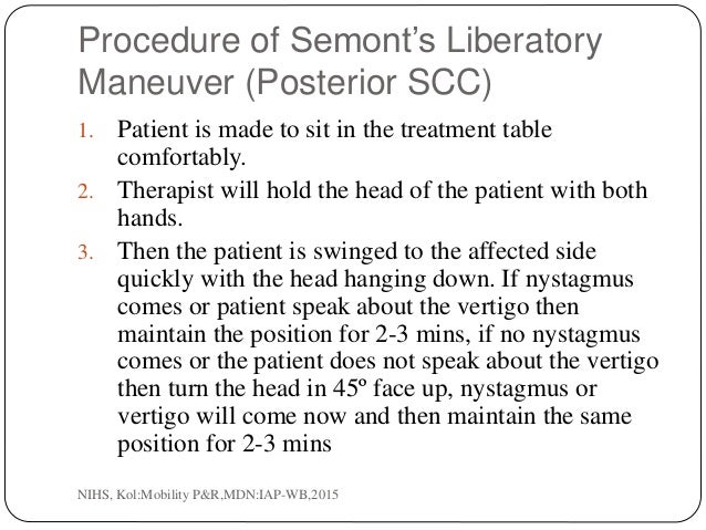 BPPV - Physical Diagnosis and Management