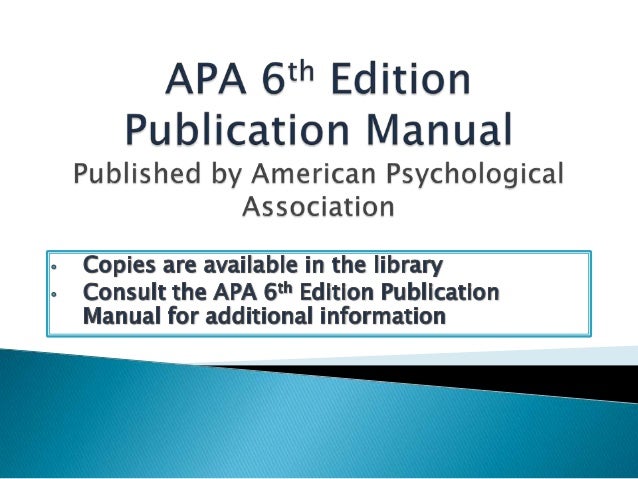 Apa Formatting Book Edition Differences