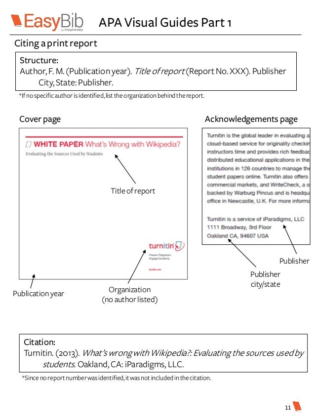 apa style citation