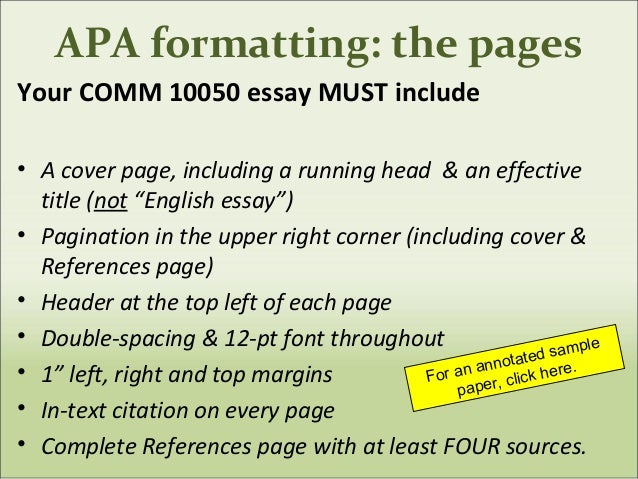 APA Sample Paper - OWL - Purdue University