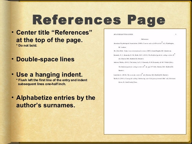 Is apa citation double spaced