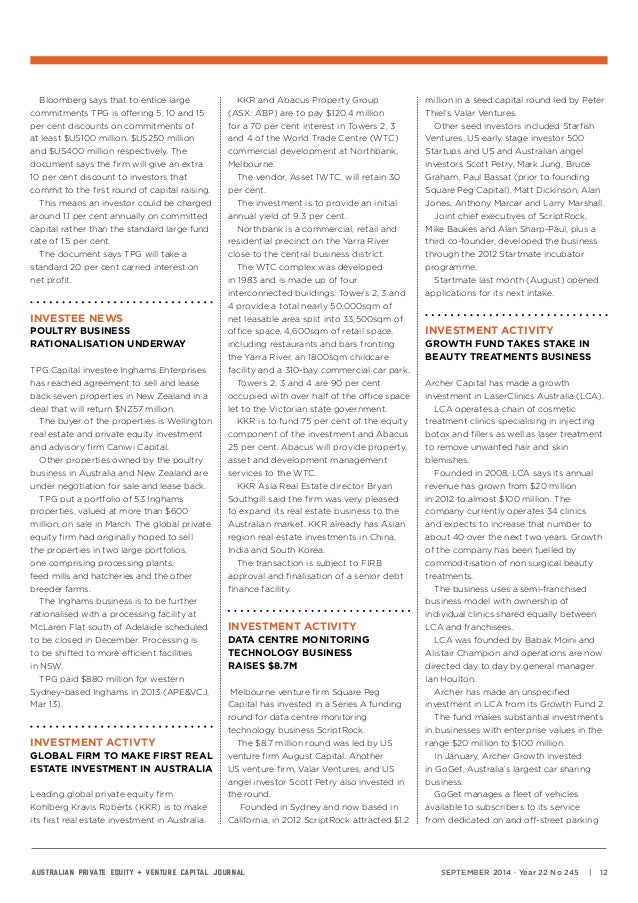Asian capital journal venture