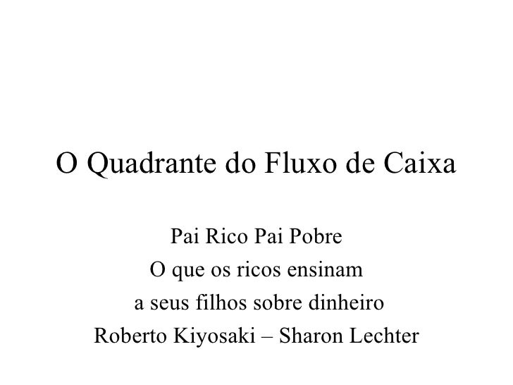 Artigo sobre fluxo de caixa
