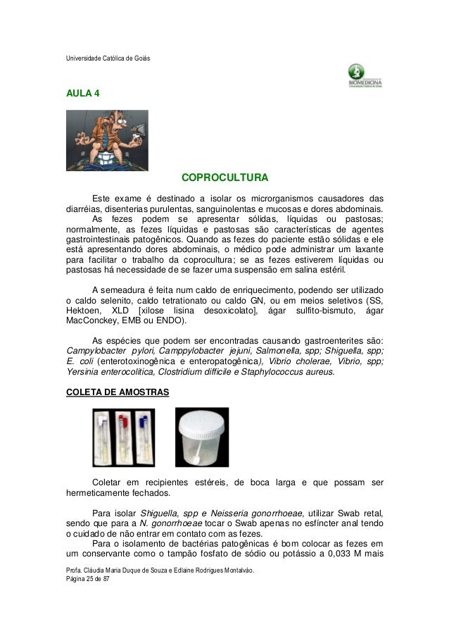 Exame de fezes 3 amostras como fazer