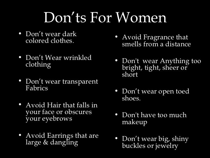 Appearance & grooming