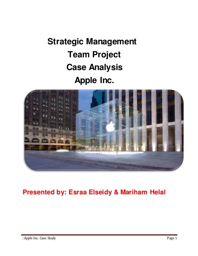 Strategic management case study analysis pdf