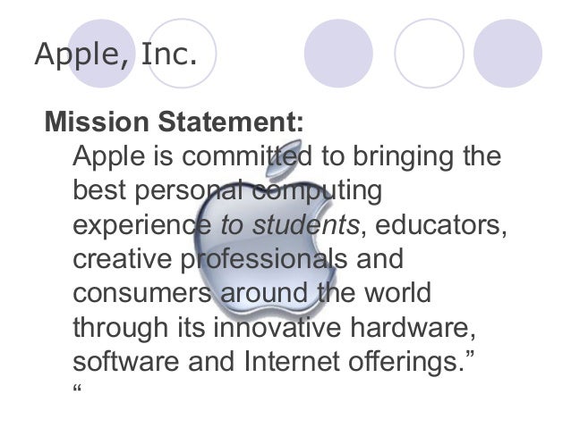 Apple mission statement 2013   strategic management insight