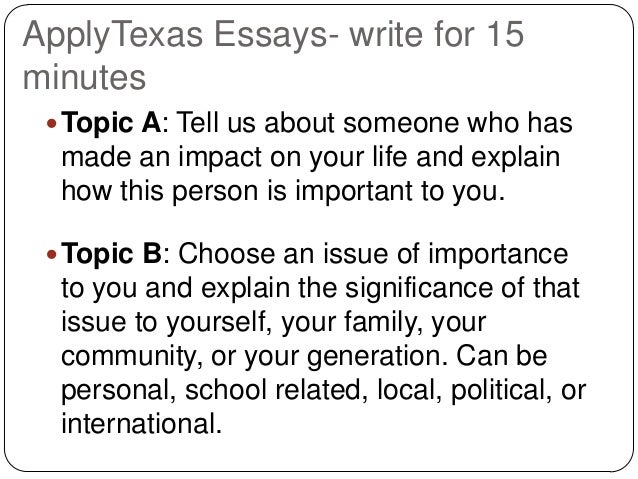 College essay length