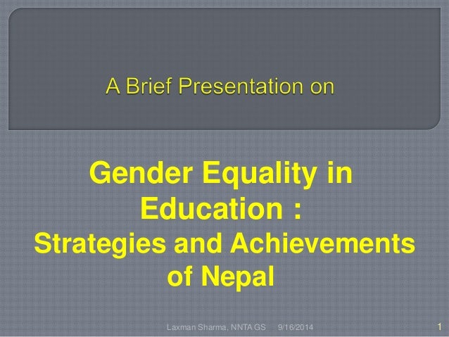 thesis on gender equality thesis on gender equality