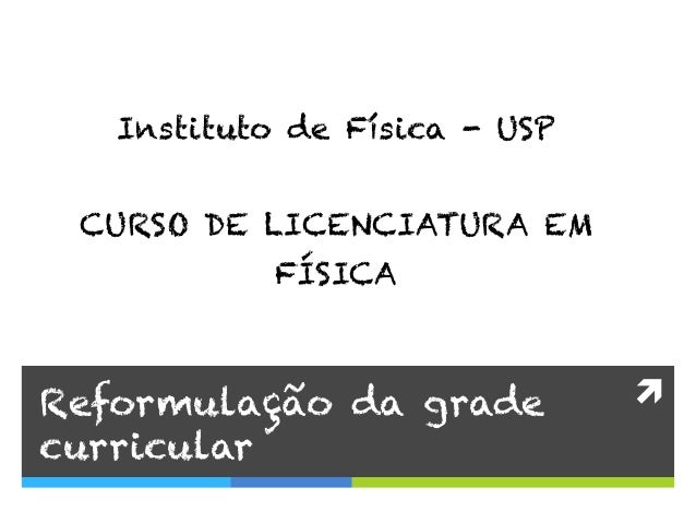 Grade curricular do curso de pedagogia