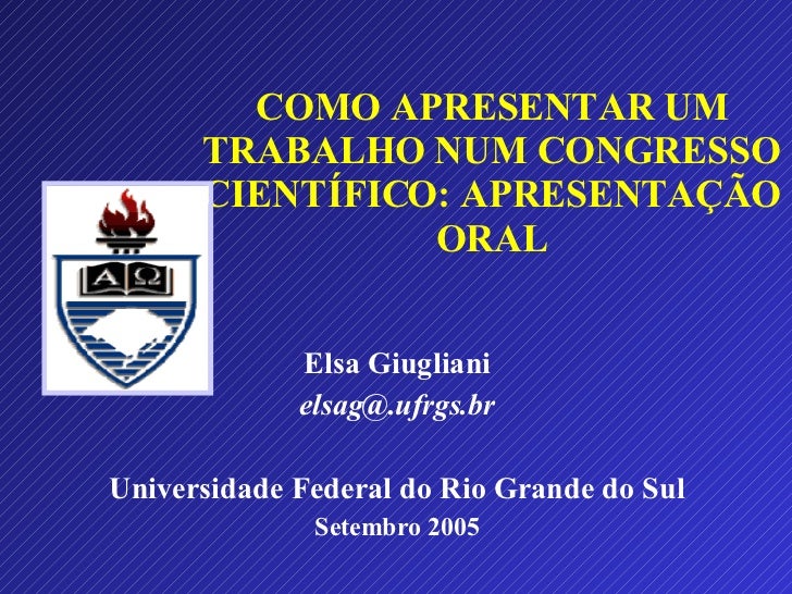 Como fazer um trabalho para apresentar em slides Como fazer um trabalho para apresentar em slides