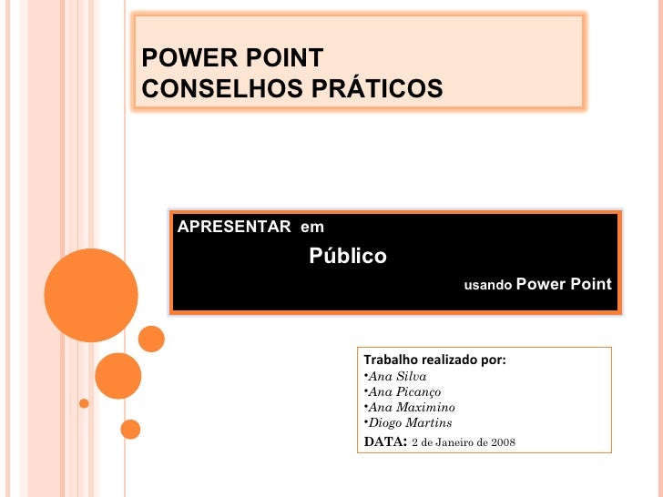 Download apresentacao power point