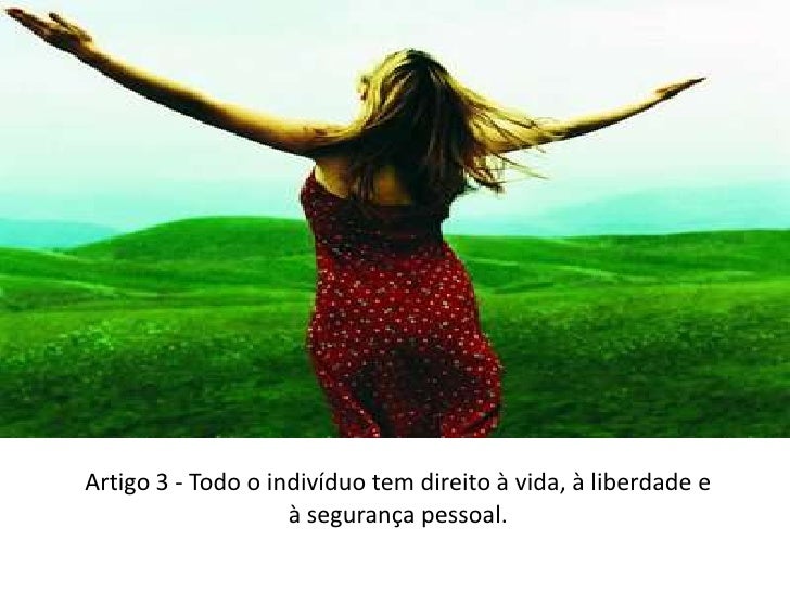 Artigo 3 direitos humanos