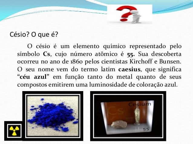 Apresentação cesio 137