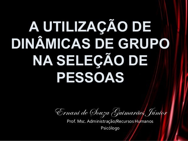 Dinamica de apresentacao rapida