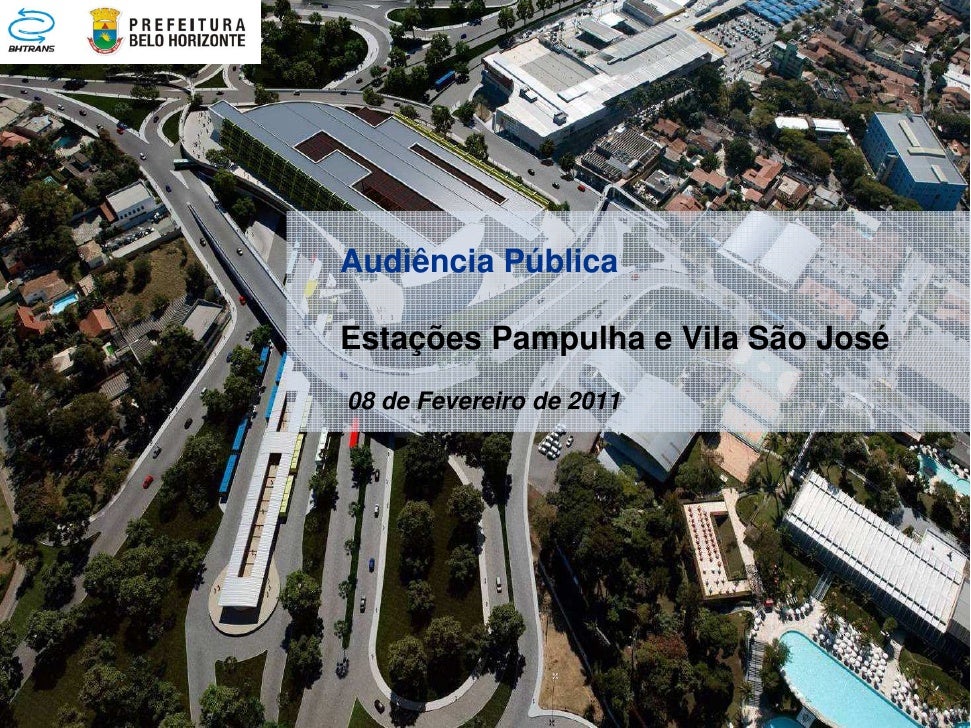 Apresentação estação pampulha