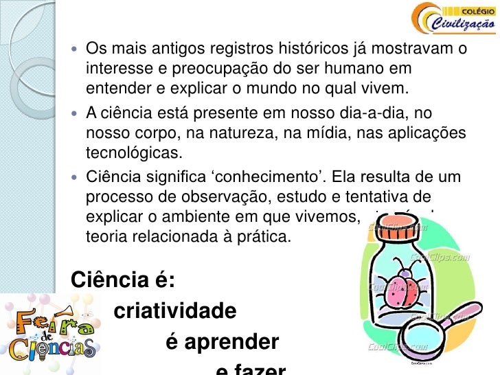 Apresentação feira ciências_2010