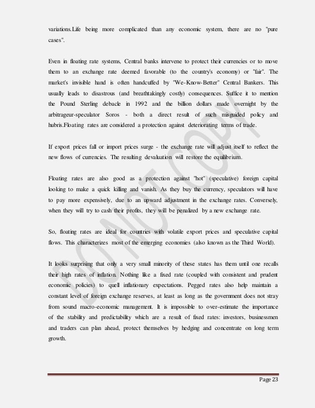 foreign reserves essay Asian financial crisis speculative pressures that had substantially depleted thailand’s official foreign exchange reserves, marked the beginning of a deep . foreign reserves essay Asian financial crisis speculative pressures that had substantially depleted thailand’s official foreign exchange reserves, marked the beginning of a deep .