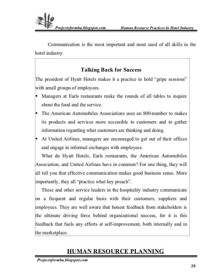 training manual hyatt employee