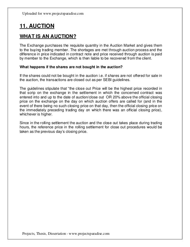 Difference between project report dissertation and thesis